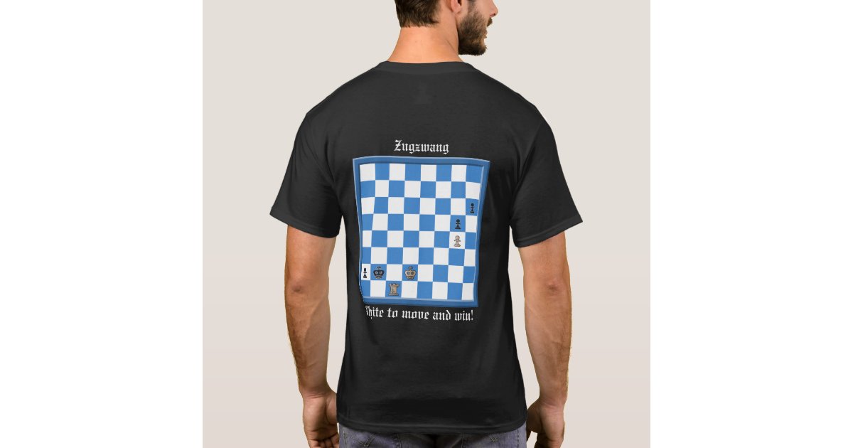 Chess - zugzwang logo t-shirt