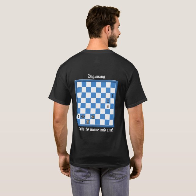 Chess - zugzwang logo t-shirt