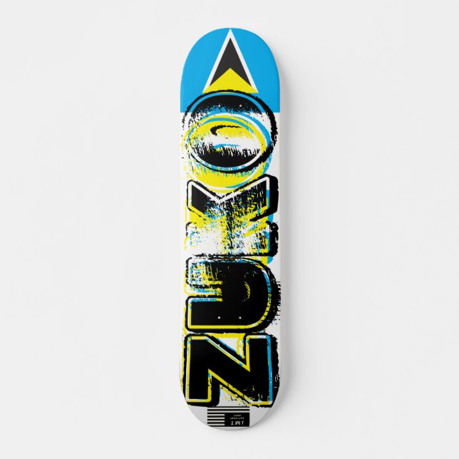 ZUKO 7 3/4" Skateboard Deck (Front)