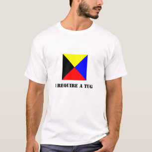 Zulu Flag (Z Flag) Light-Colored Shirt
