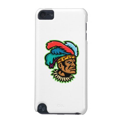 Zulu Warrior Head Mascot iPod Touch (5th Generation) Case