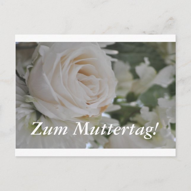 Zum Muttertag Postcard (Front)