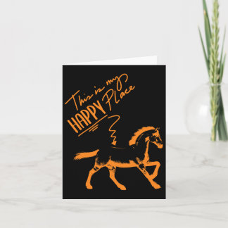 Zum Reiten Geboren Horses Girl Rider Horse Gift Card