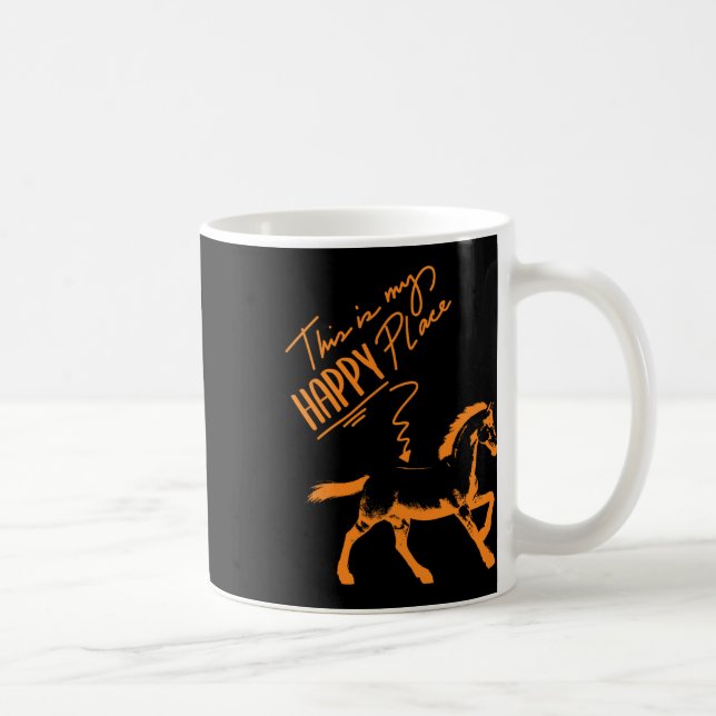 Zum Reiten Geboren Horses Girl Rider Horse Gift  Coffee Mug (Right)