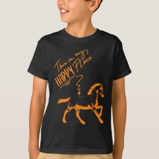 Zum Reiten Geboren Horses Girl Rider Horse Gift T-Shirt