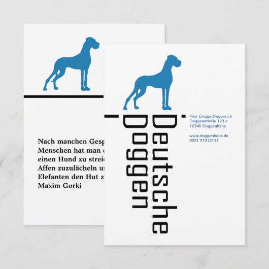 Zum selbst beschriften (Front/Back)