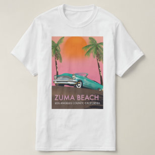 Zuma Beach Los Angeles County California T-Shirt