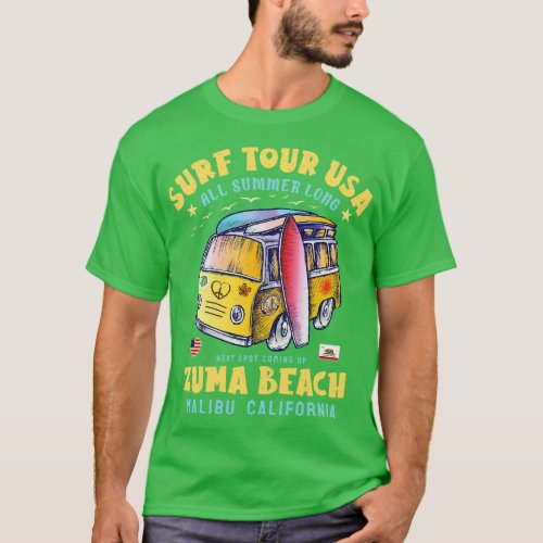 Zuma Beach Malibu California T_Shirt