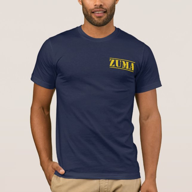 ZUMA BEACH stencil T-Shirt (Front)