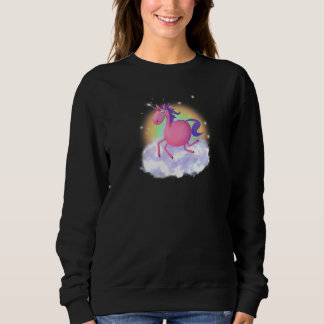 Zuna The Unicorn Colorful Rainbow Fantasy Sweatshirt