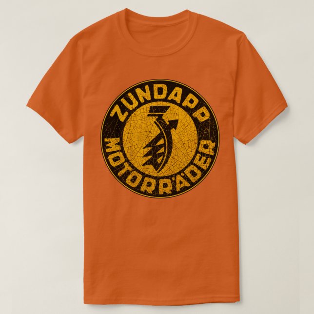 Zundap Motorcycles T-Shirt (Design Front)
