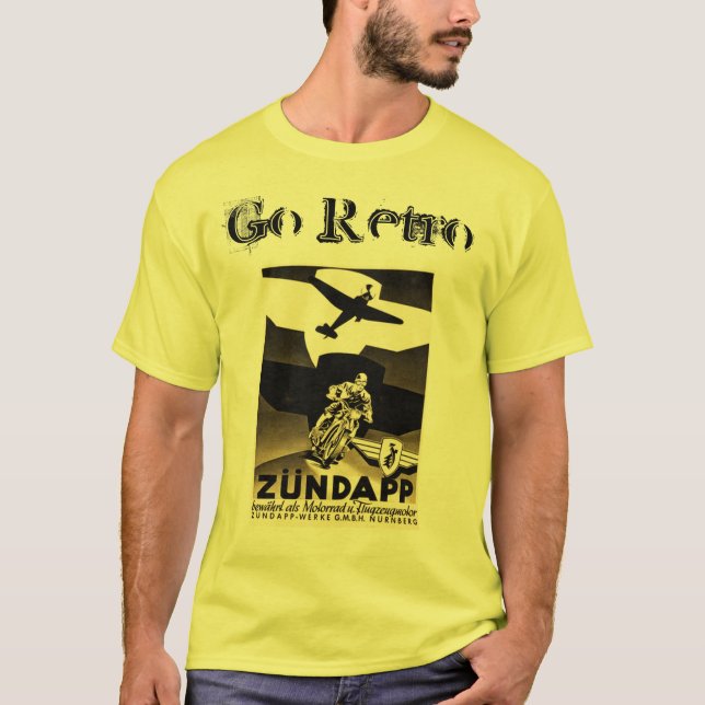 zundapp, Go Retro T-Shirt (Front)