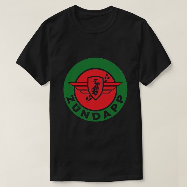 Zundapp Motorrad Logo Classic Motorcycle Bagde Cla T-Shirt (Design Front)