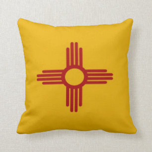 Zuni Sun Throw Pillow