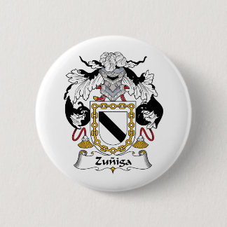 Zuniga Family Crest Button