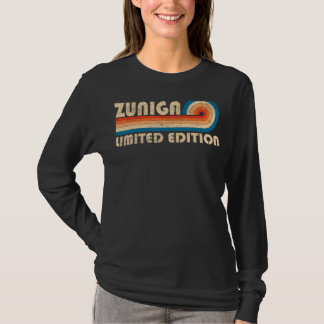 ZUNIGA Surname Retro Vintage 80s 90s Birthday Reun T-Shirt