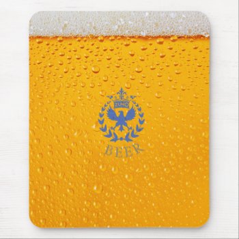Zuno Beer Mouse Pad by ZunoDesign at Zazzle