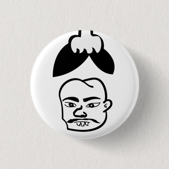 Zura Badge A Pinback Button (Front)