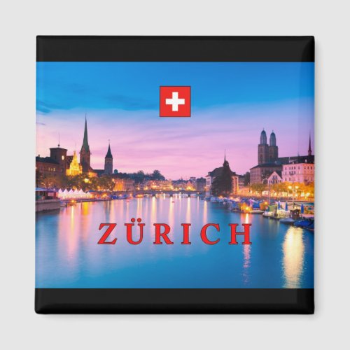 Zurich 003D Magnet