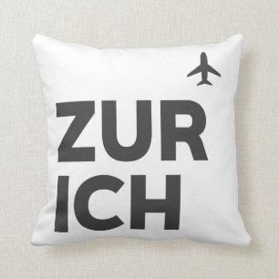 Zurich Berlin Throw Pillow