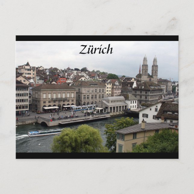 zürich border postcard (Front)