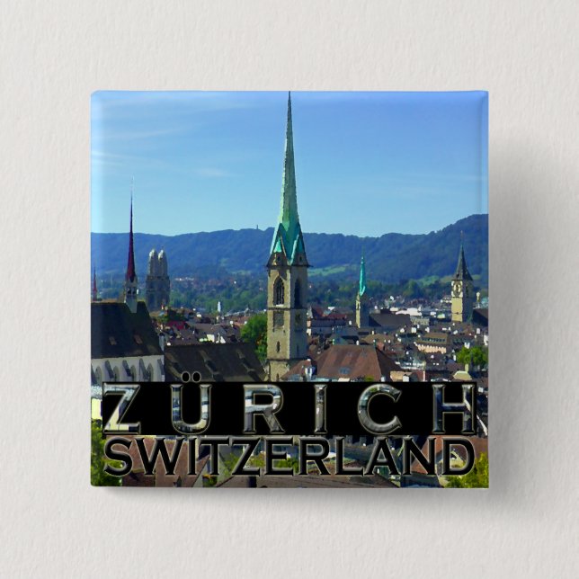 Zurich Button (Front)