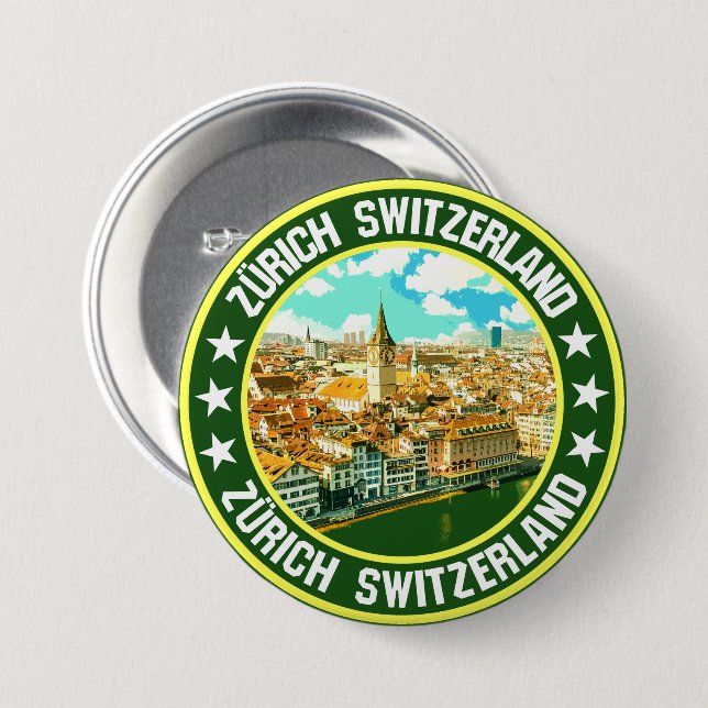 Zürich                                             button (Front & Back)