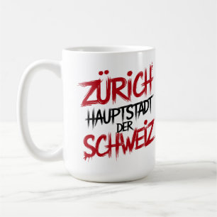 Zurich, capital of Switzerland Coffee Mug