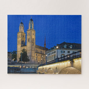 Zurich Cathedral Jigsaw Puzzle