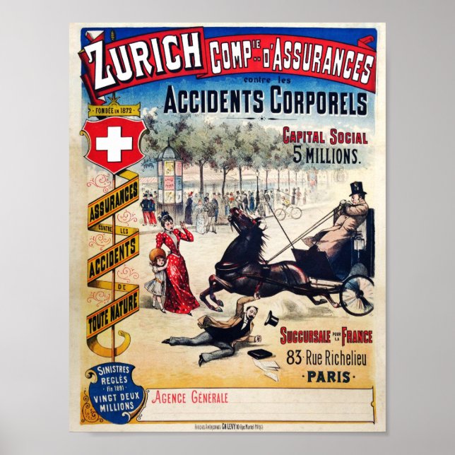 Zurich Compie 1980s Poster (Front)