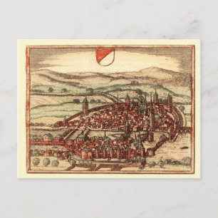 Zurich in the 16th century postcard