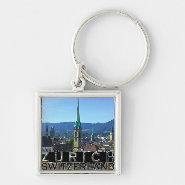 Zurich Keychain (Front)