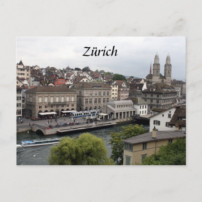 zürich postcard (Front)