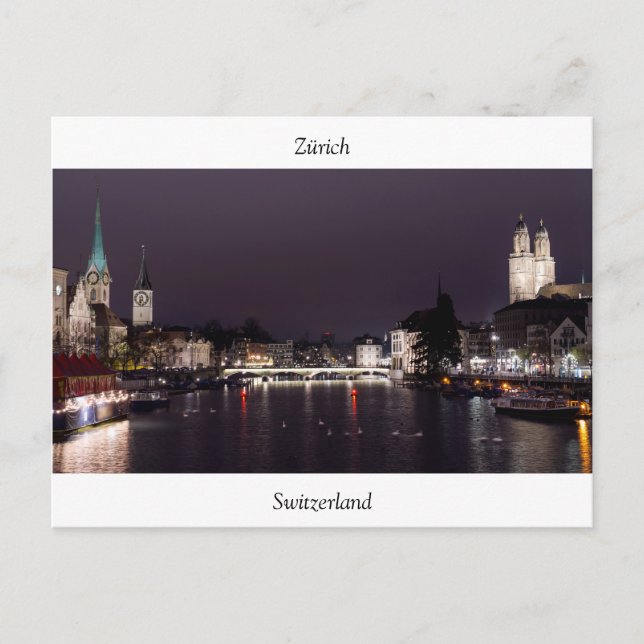 Zürich Postcard (Front)