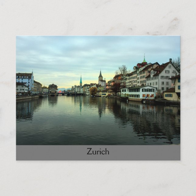 Zurich Postcard (Front)