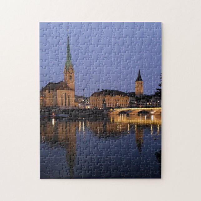 Zurich Reflections Puzzle (Vertical)