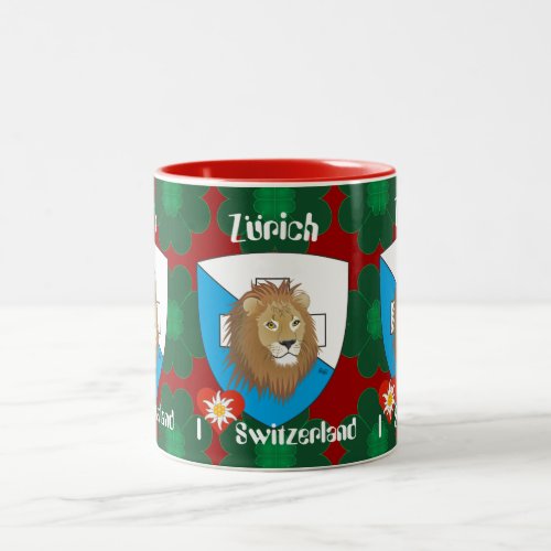 Zrich Schweiz Suisse Svizzera Tasse Two_Tone Coffee Mug