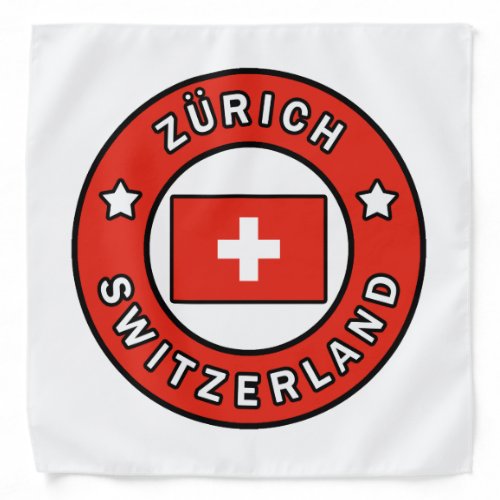 Zrich Switzerland Bandana