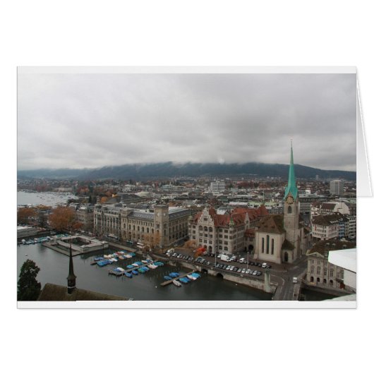 Zurich, Switzerland Cards (Front Horizontal)