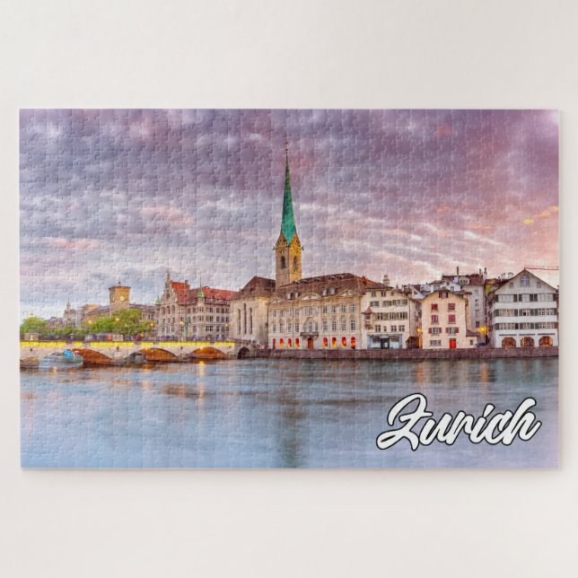 Zurich, Switzerland Jigsaw Puzzle (Horizontal)