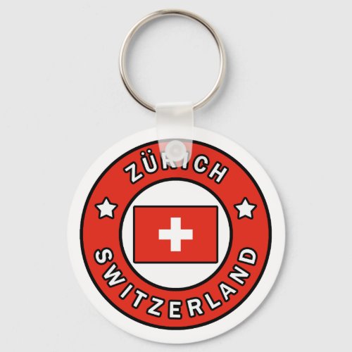 Zrich Switzerland Keychain