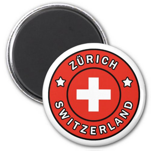 Zurich Switzerland Magnet