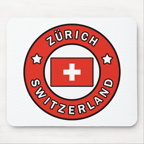 Zrich Switzerland Mouse Pad