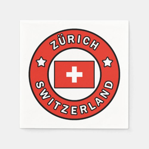 Zrich Switzerland Napkins