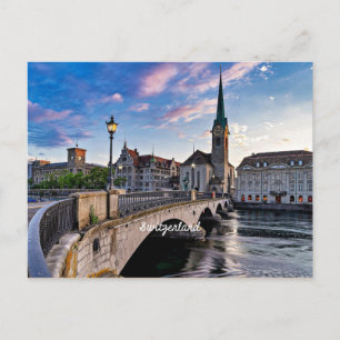Zurich, Switzerland Postcard