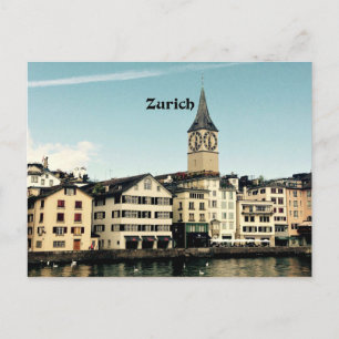 Zurich, Switzerland Postcard