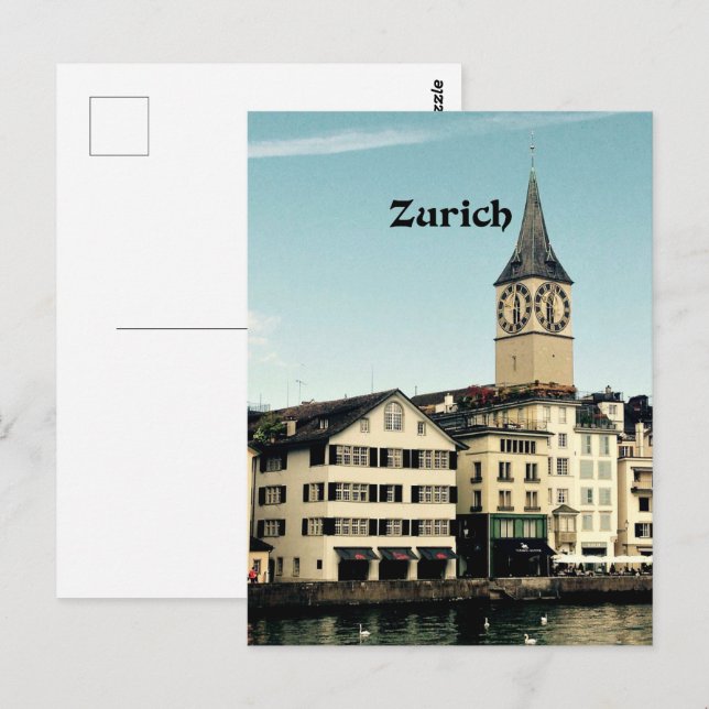 Zurich, Switzerland Postcard (Front/Back)