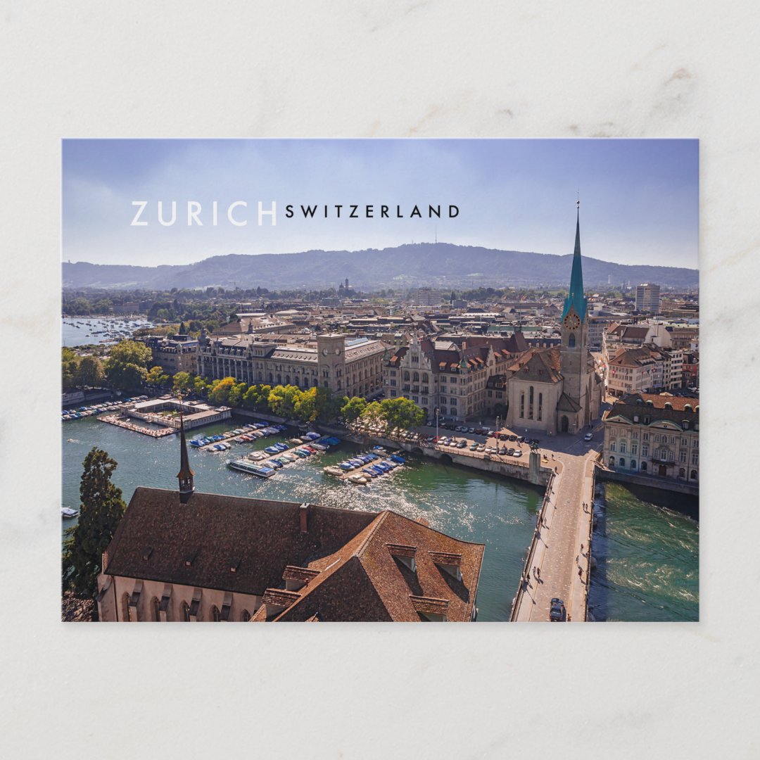 Zurich, Switzerland Postcard Zazzle
