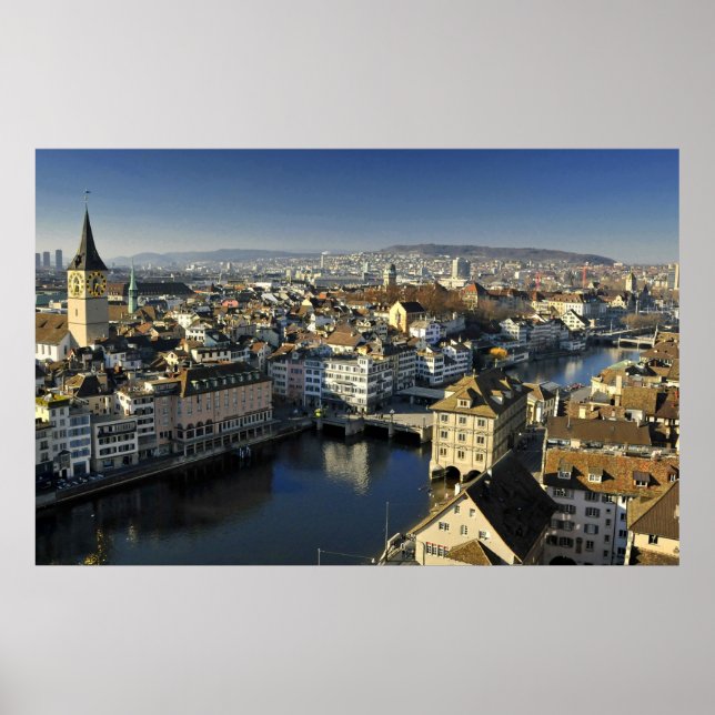 Zurich, Switzerland Poster (Front)