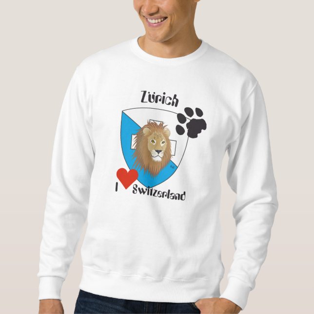 Zurich - Switzerland - Suisse - Svizzera Sweat-Shi Sweatshirt (Front)